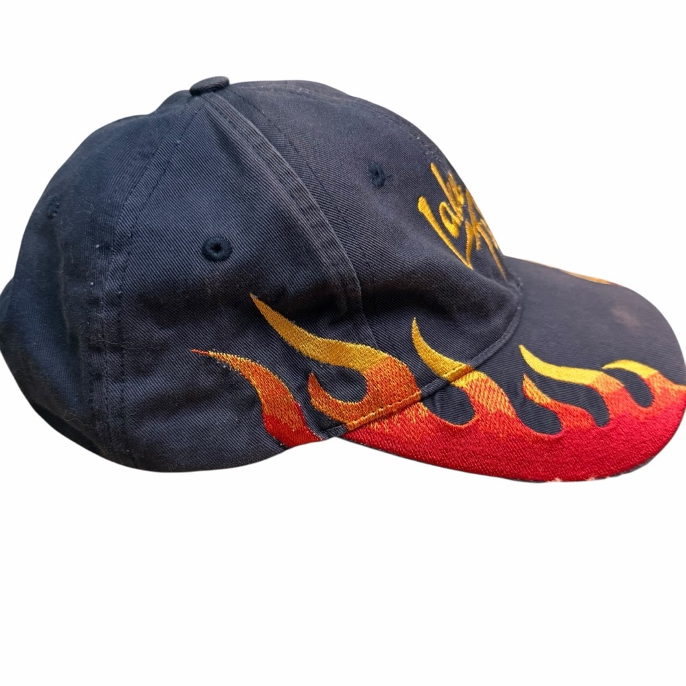 Vintage Lake‎ Tahoe baseball Cap with Flames. Majestic - Picture 4 of 6